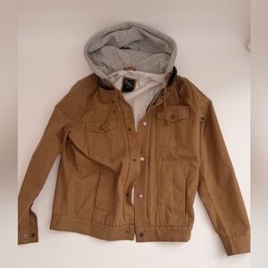 Vans Men's Tan Hooded Jacket